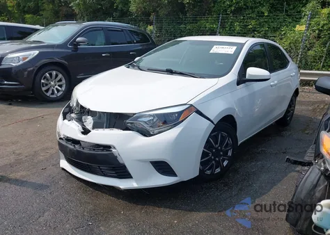 2014 Toyota Corolla Le из США, поврежденный, VIN 2T1BURHE9EC187608